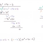 Polynomin jakaminen jakokulmassa, esim 2, tulostusversio